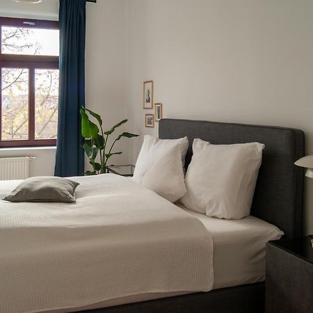 Grosse Familienfreundliche Wohnung In 德累斯顿 外观 照片